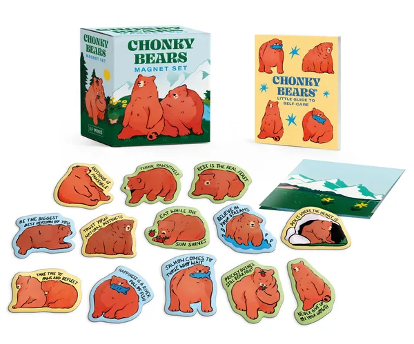 Chonky Bears Magnet Set poster