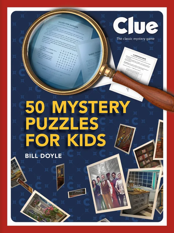 Clue: 50 Mystery Puzzles for Kids poster