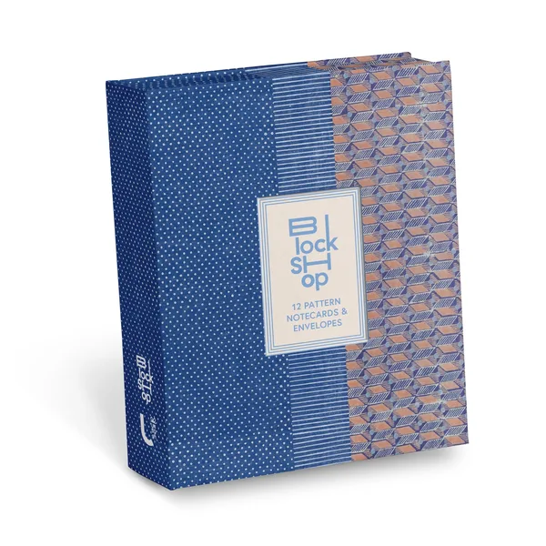 From the Block Shop Studio: 12 Pattern Notecards and Envelopes poster