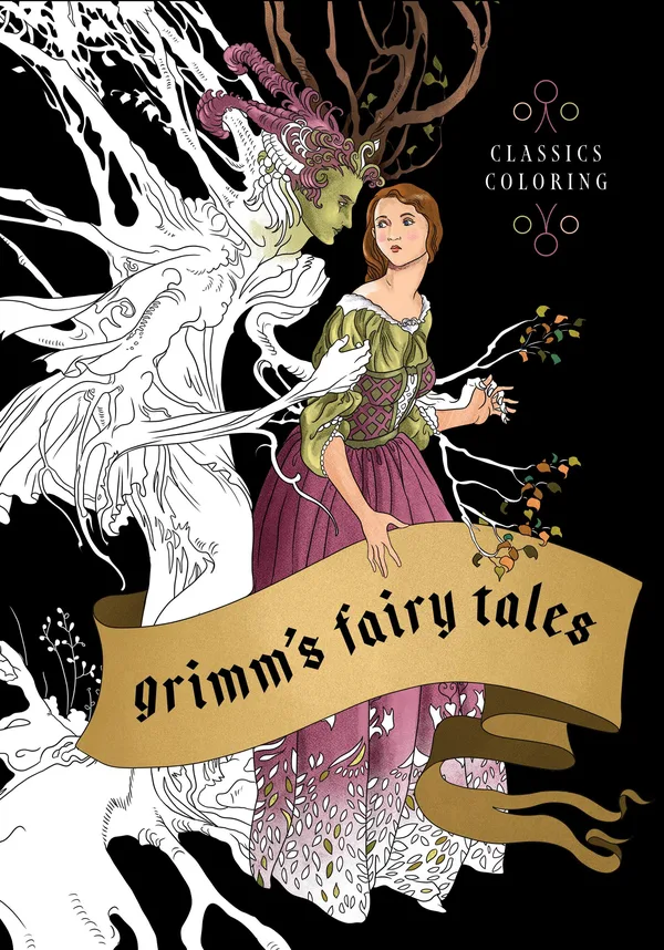 Grimm’s Fairy Tales: Classics Coloring poster
