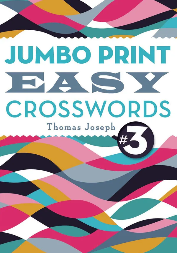 Jumbo Print Easy Crosswords #3 poster