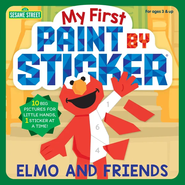 My First Paint by Sticker: Elmo and Friends poster