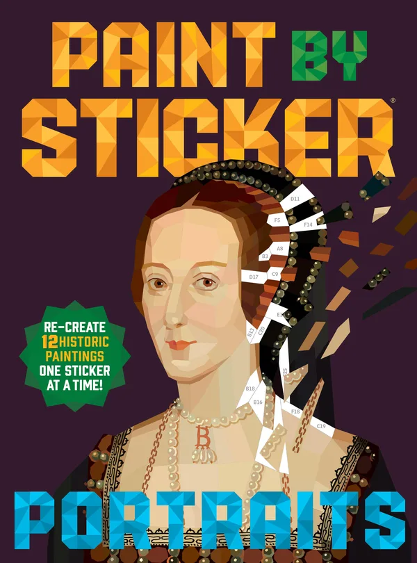 Paint by Sticker (Official): Portraits poster