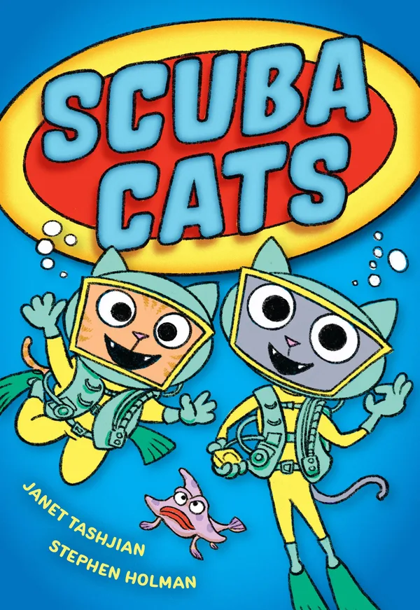 Scuba Cats poster
