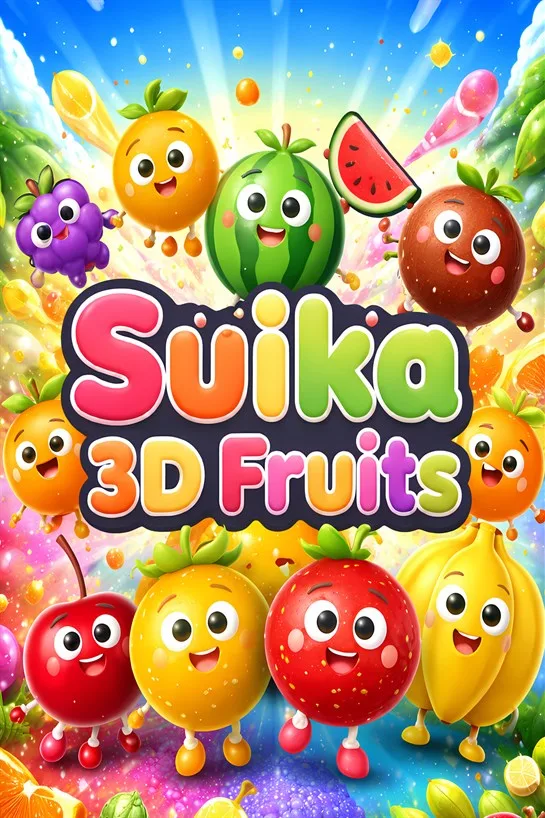 Suika 3D Fruits poster