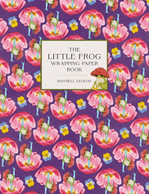 The Little Frog Wrapping Paper Book poster