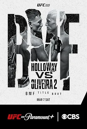 UFC 326: Holloway vs. Oliveira 2 poster
